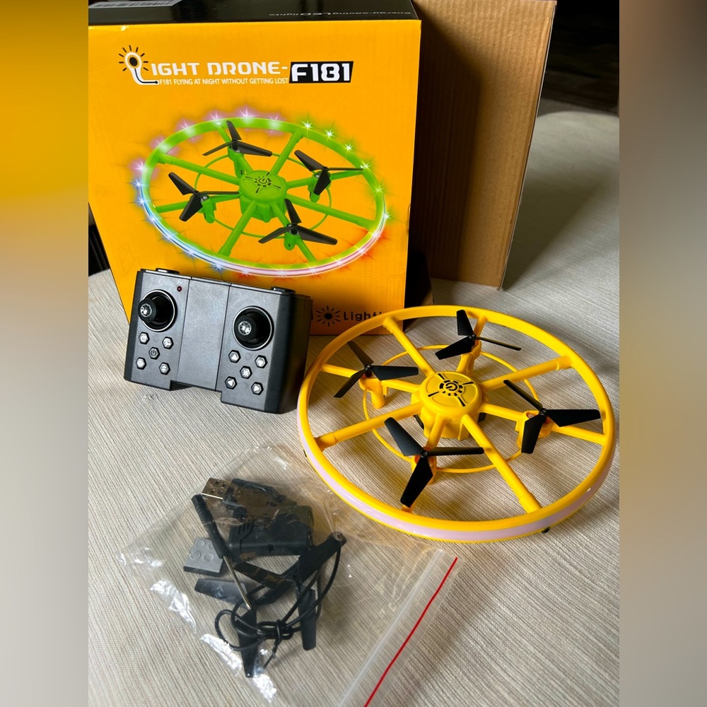 Remote control light drone